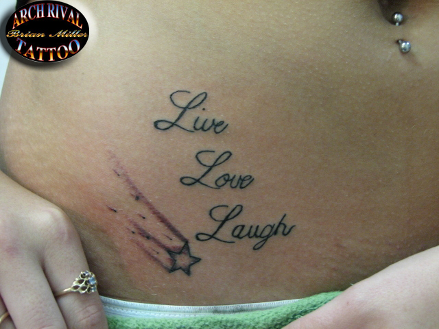 live laugh love tattoo designs